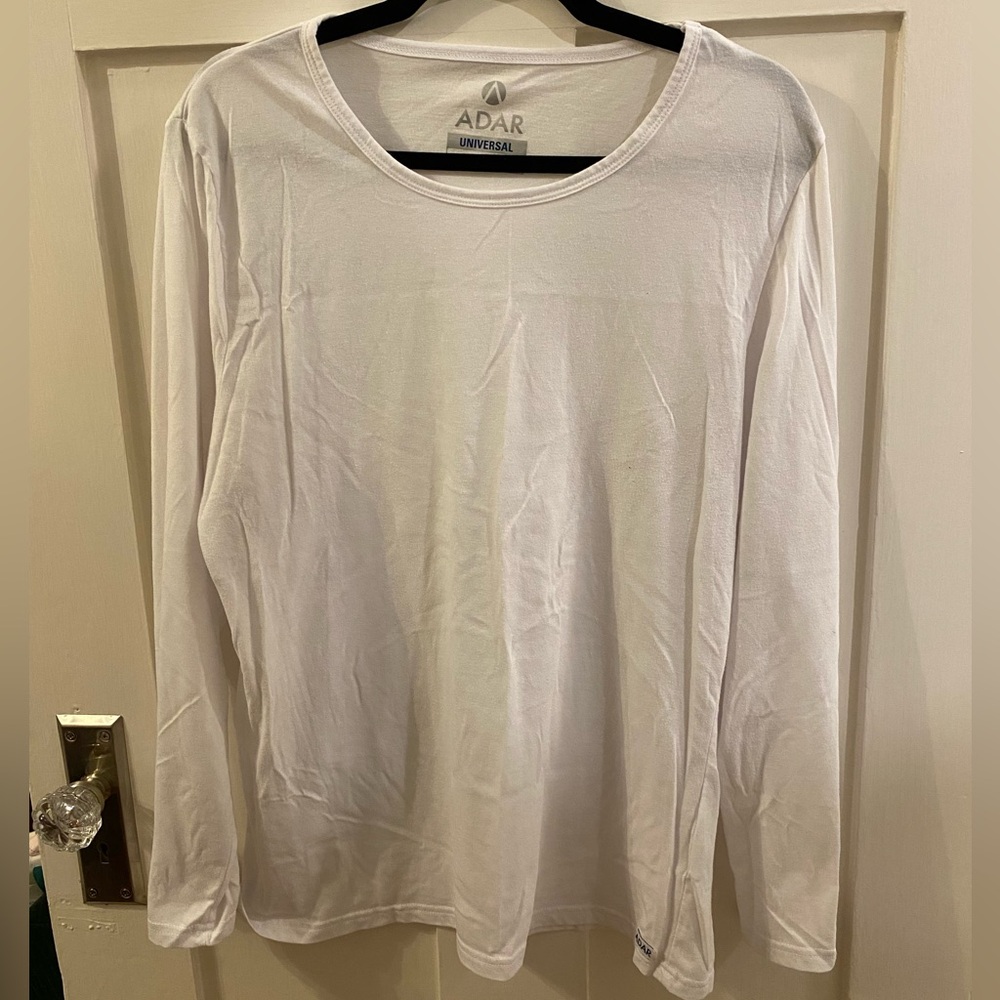 Adar Underscrubs for Women - Long Sleeve Underscrub Comfort Tee